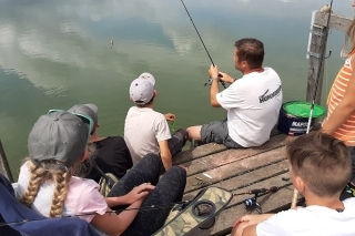Praktická ukážka prívlače a rôznych nástrah.